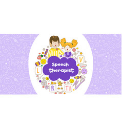 Concept Presentation Speech Therapy Cute