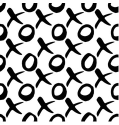 X And O Or Xo Symbols Seamless Pattern