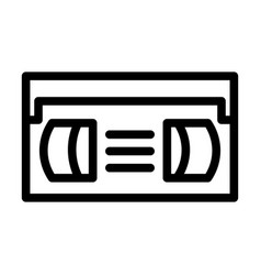 Cassette Video Retro Gadget Line Icon