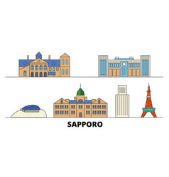 Japan Sapporo Flat Landmarks