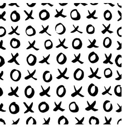 X And O Or Xo Symbols Seamless Pattern