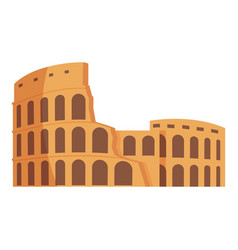 Coliseum Capital Icon Cartoon Outdoor