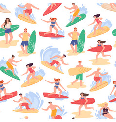 Surf Pattern Hawaii Girls And Boys Swim