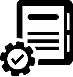 Backlog Project Requirement Icon Black