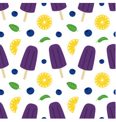 Blueberry Popsicles Pattern