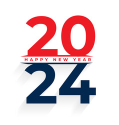 2024 New Years Greeting Symbol Logo