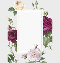 Floral Design Wedding Invitation Mockup