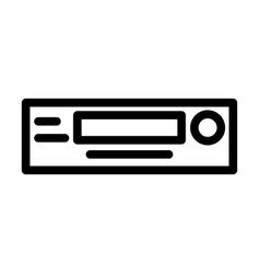 Pager Retro Gadget Line Icon