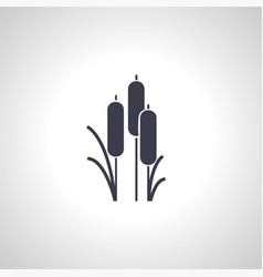 Reeds Plant Icon Reed Isolated Icon