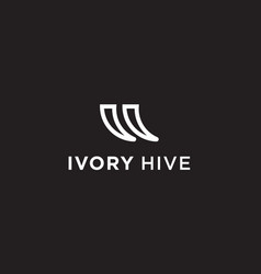 Ivory Logo Or Horn Icon