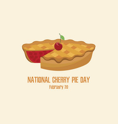 National Cherry Pie Day Icon