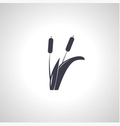 Reeds Plant Icon Reed Isolated Icon