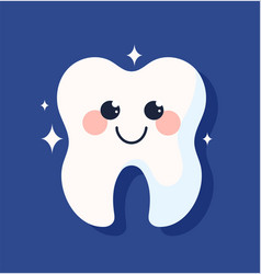 Clean White Teeth Sticker Concept