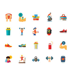 Fitness Icon Set