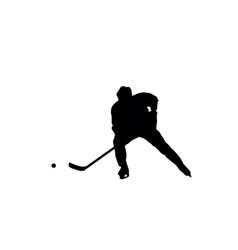 Ice Hockey Silhouettes