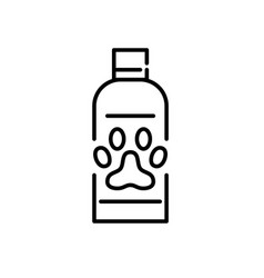 Pet Shampoo Cleaner Icon Pixel Perfect Editable