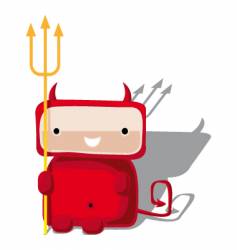 Red demons Royalty Free Vector Image - VectorStock