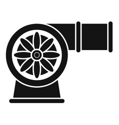 Ductwork Ventilation Icon Simple Style