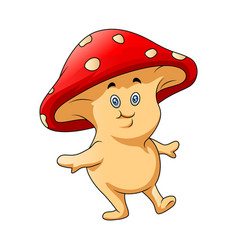 Baby Mushroom Trying To Walk Step Step