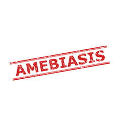 Amebiasis Stamp Seal With Unclean Texture