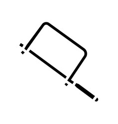 Coping Saw Glyph Icon