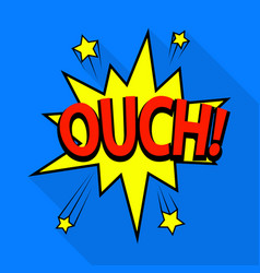 Ouch Icon Pop Art Style