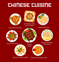 Chinese Cuisine Food Menu Asian Peking Duck Dish