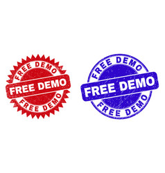 Free Demo Round And Rosette Stamp Seals