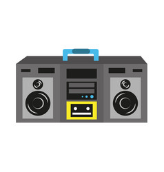 Old radio stereo Royalty Free Vector Image - VectorStock
