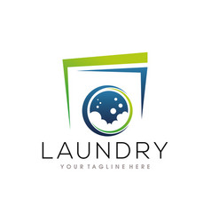 Laundry Logo Dry Cleaning Template