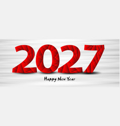 2027 Happy New Year Template