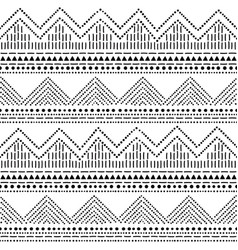 Dotted Prehistoric Pottery Seamless Pattern