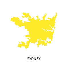 Sydney Map A Major City In The Australia