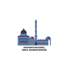 Afghanistan Kabulabdul Rahman Mosque Travel