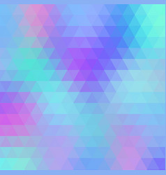 Color Geometric Design Polygonal Style Triangle