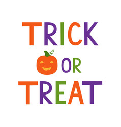 Halloween Card With Trick Or Treat