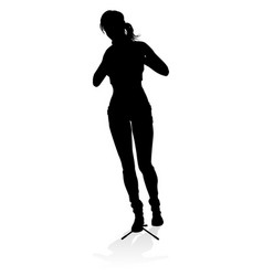 Singer Pop Country Rock Star Woman Silhouette