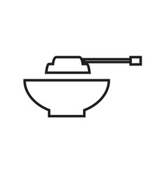 Bowl Tank Icon Logo