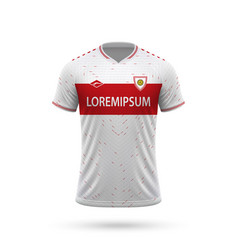 3d Realistic Soccer Jersey In Stuttgart Style