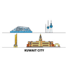 Kuwait City Flat Landmarks