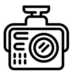 Photographic Digital Camcorder Icon Outline