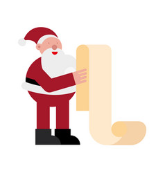 Christmas Santa Claus Reading Gifts List