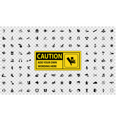 Symbol Safety Sign Caution Lable Isolate