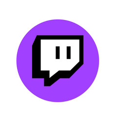 Vinnytsia Ukraine - May 7 2023 Twitch Icon