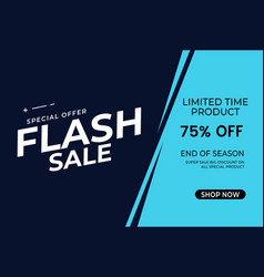 Flash Sale Shopping Poster Or Banner