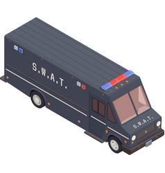 Isometric Swat Vehicle