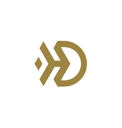 Letter D Logo Design Icon Element Idea