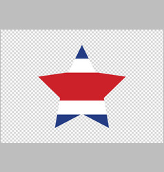 Costa Rica Flag Star