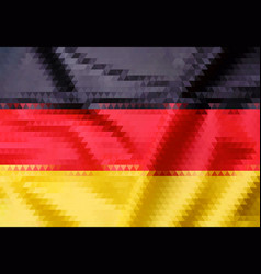 Flag Of Germany With Folds