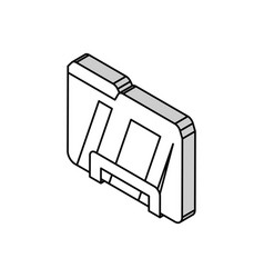 Computer Folder Isometric Icon